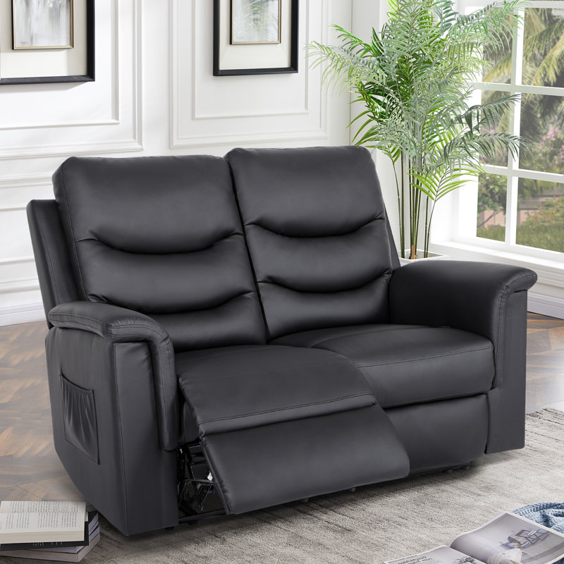 Ariadny 55'' Faux Leather Pillow Top Arm Reclining Loveseat