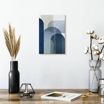 Avery Blue Linen Mountains II