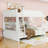 Bunk Bed With Cabinets And USB Ports-265778576-265778577