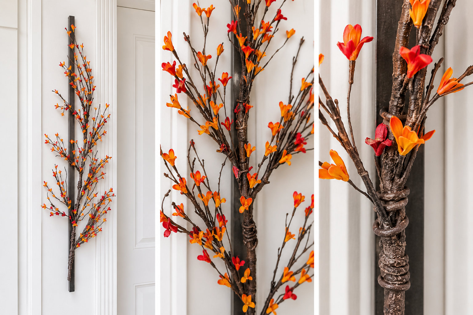 4'' in. Faux Wildflower Garland
