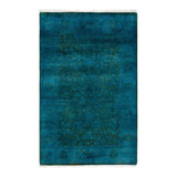 Cloretta One-of-a-Kind 2' 8" X 4' 2" Hand Knotted Area Rug