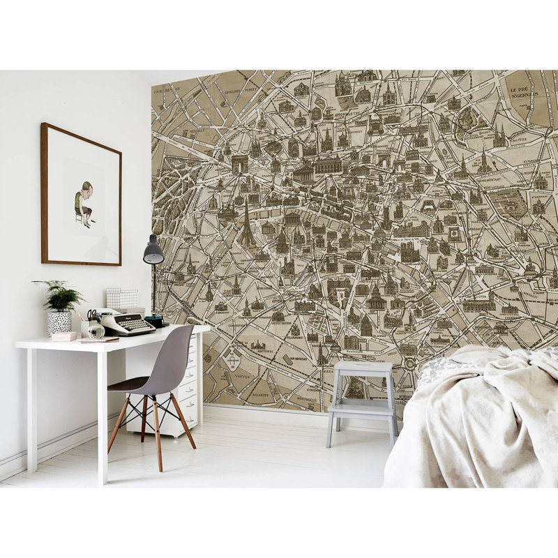 Dutton 2.5m x 2.5m Matte Mural, 312 x 219cm