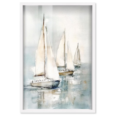«Tale of Two Tides Coastal Decor» par Art Remedy