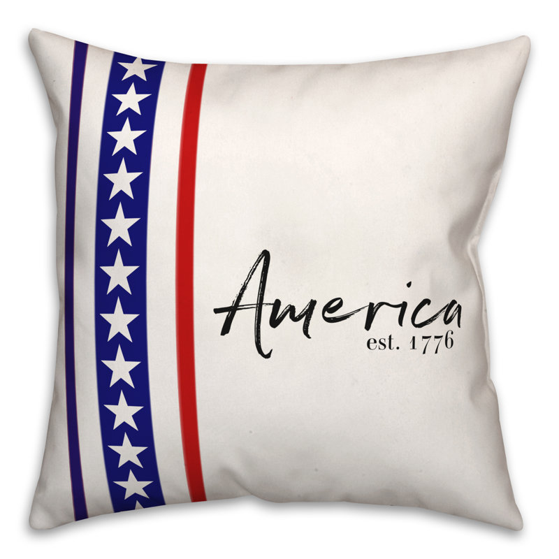 Reversible Throw Pillow, 18" x 18"