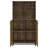 Harlie Rustic Oak 2-Doors Wine Cabinet
