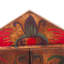 Sculpture en bois retablo crèche scene Izabelle