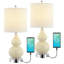 Lampe de table USB en métal Ersell-194542813