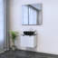 Meuble-lavabo simple 23,6 po avec dessus Kayben-1921793102-1921793091