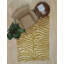 Stylish and Durable Hand Tufted Wool Transitional Modern Striped Gold Rectangle Area Rugs