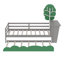 Lit plateforme simple Ikeny-88105619
