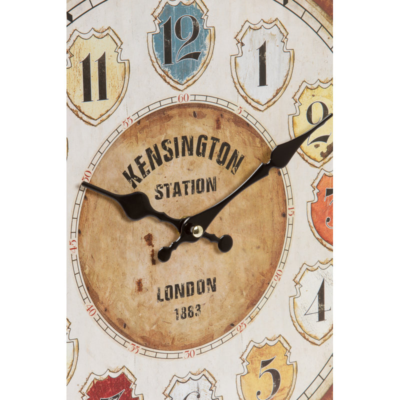 Couture Wood Wall Clock