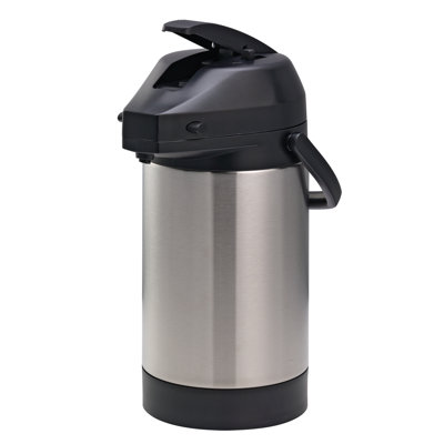 Lock 'N' Carry Stainless Vacuum Insulated Airpo with Lever Lid