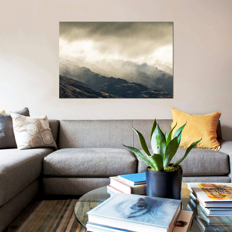 «Wanaka, New Zealand» par Luke Anthony Gram, impression, H 8 po x l 12 po x P 0,75 po, Toile tendue, Pas de tapis