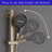 Modern Multifunctional Thermostatic Shower Set Simple Hot And Cold Knob Shower Set Two-Function Bathtub Faucet Set-118158984