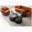 Canapé incurvé pivotant à 360 ° de style Mid-Century moderne, canapé 1 place Cloud-88101022