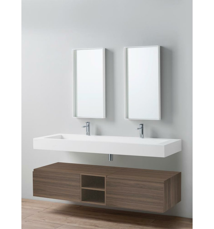 Ras 59.81'' L Bathroom Sink