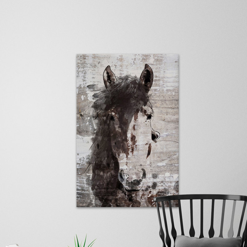 Dream Horse 6 by Irena Orlov - 1 Piece Wrapped Canvas Wall Art, 38cm H x 25cm W