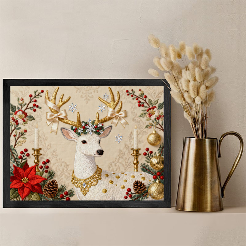 «Black Christmas Vintage», H 25 po x l 37 po