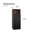 Armoire de rangement murale moderne pour salle de bain, cuisine, appartement et hôtel-265658888-260210852