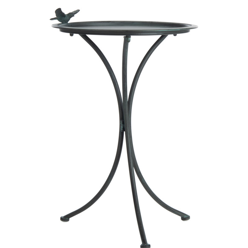 Bain d'oiseaux Allison, Gris antique