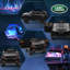 QAB 12V Kids Ride on Car, Land Rover Discovery Sport Voiture électrique à piles avec télécommande, démarrage en douceur, lumières DEL, klaxon à musique, 3 vitesses, rouge-103285579