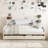 Beige Velvet Upholstered Twin Bed With Extra Storage And Wheels - , Convenient Drawers Upholstery, Comfortable Headboard, Spacious For Personal Items Bedding,-838372861