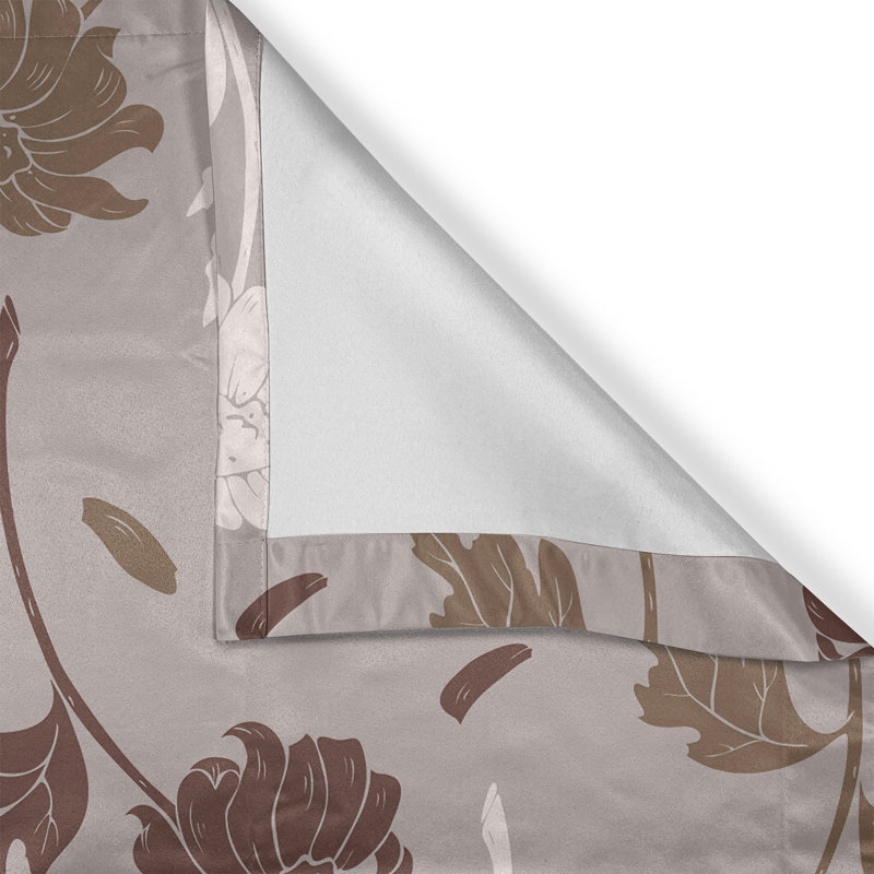Honalee Polyester Semi Sheer Curtain Pair