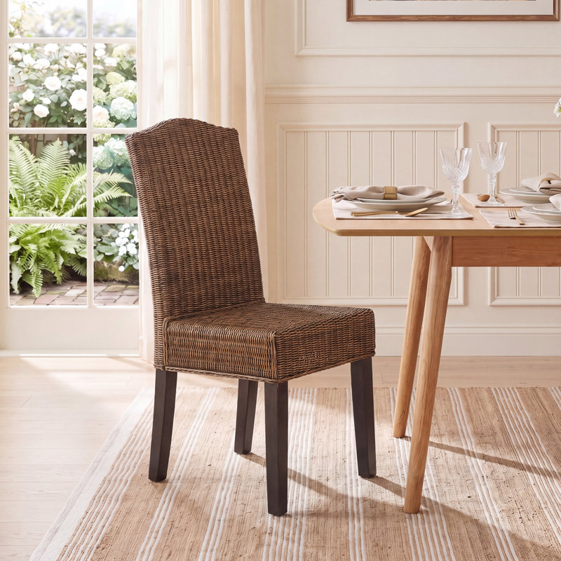 Chaise d'appoint Hutto, Brun