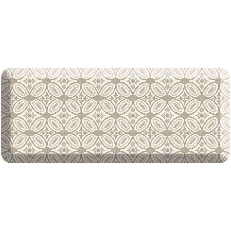 Tapis de cuisine Designer Comfort Anti-Fatigue, 20 po x 48 po, Sable pâle