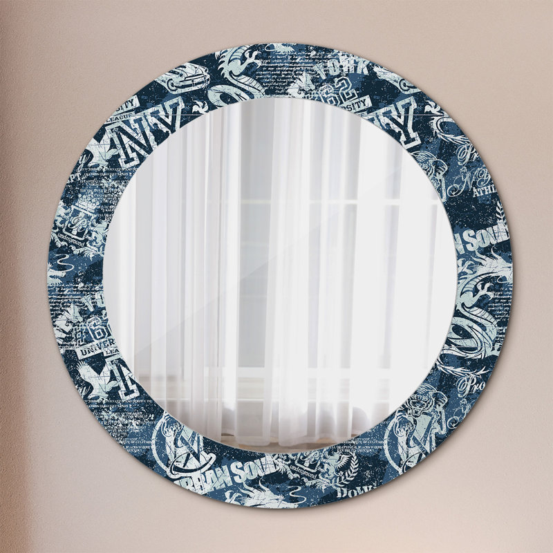 Huldar Glass Flat Wall Mirror