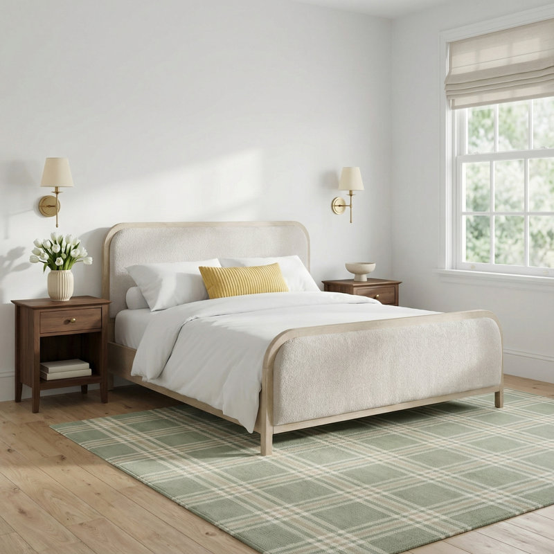 Harbour Upholstered Standard Bed, Queen