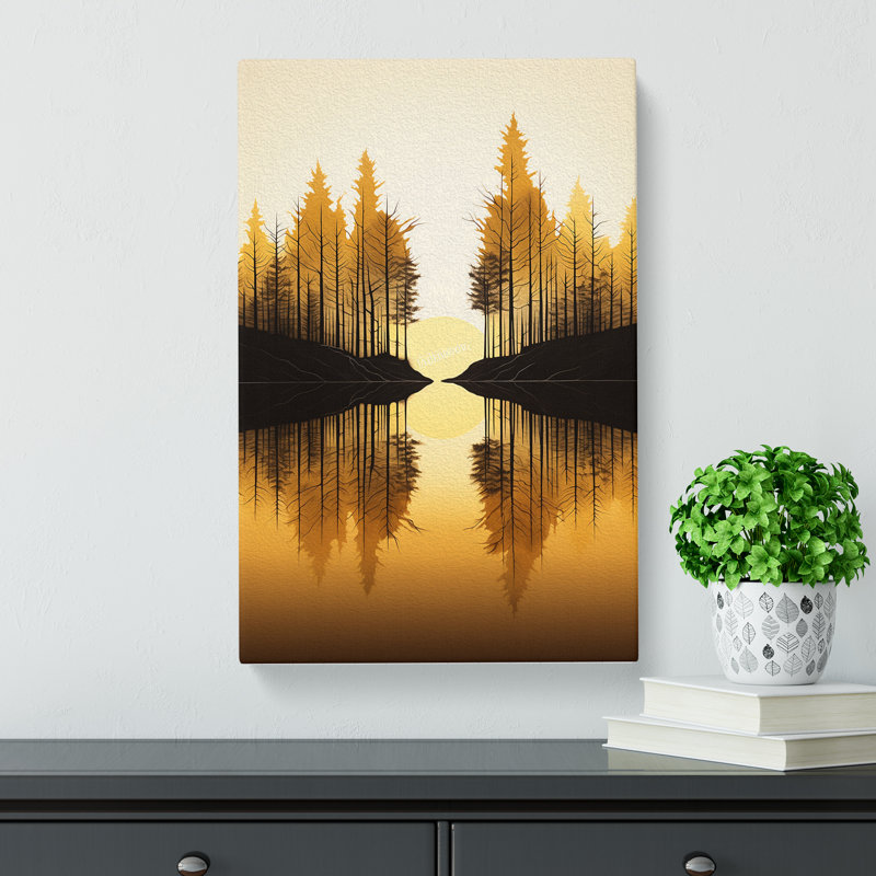 Forest Minimalism - Wrapped Canvas, 76cm H x 50cm W x 3cm D