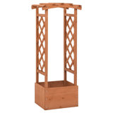 Viverette Wood Raised Garden Bed