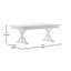 Table de salle à manger rectangulaire Eternity-88870830-88870829