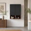 Armoire de salle de bain flottante, armoire de rangement murale pour petit espace-948070770
