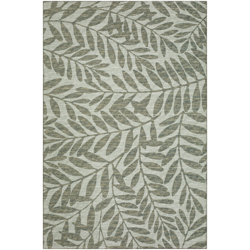 Duffield Chenille Floral Rug, Rectangle 9' x 12'