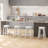 Nickolette Swivel Upholstered Counter Stool with Solid Wood Frame-965323767-965323766