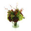 Fall Arrangement With Assorted Hydrangea, Heather And Pampas