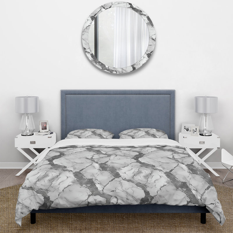 Ensemble de housse de couette Traditional, Housse de couette simple et deux taies décorative