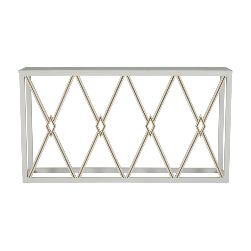 Alandra 66'' W Solid Wood Console Table