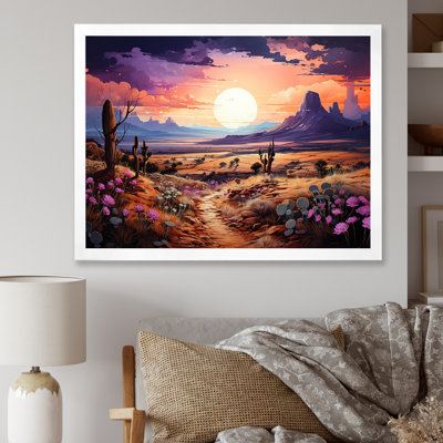 " Violet Vista Cactus "
