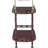 Classy Dining Room Serving Cart In And Brass With Stylish Design Stately 2-Shelf For A