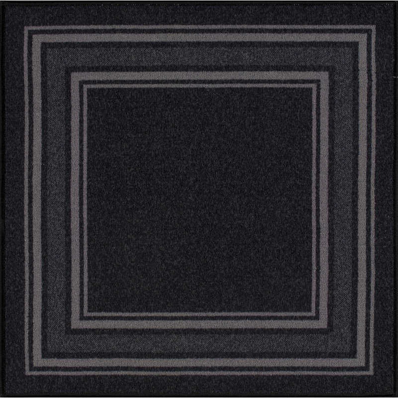 Tapis d'atterrissage Hewish, Noir
