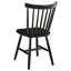 Chaise d'appoint en bois (ensemble de 2)