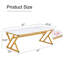 Table basse de style moderne minimaliste en marbre, table de salon-2018749670