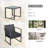 3-Piece Outdoor Patio Dining Set with Removable Cushions -331651902