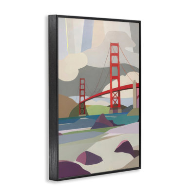 «Golden Gate Bridge», giclée par Melba Browne