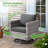 Baili Outdoor Chair With Side Table-112517485