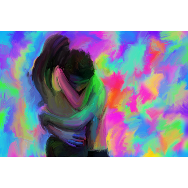 Ivy Bronx Abstract Hug | Wayfair.co.uk