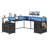 Wrought Studio™ 63'' L-Shaped Desk With Power Outlets & LED Lights-1464914338